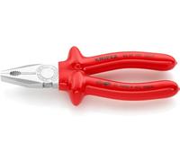 KNIPEX - Pinza universale, esecuzione cromata isolata a norme VDE 180