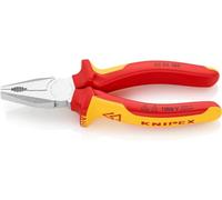 KNIPEX Pinza universale cromata, isolata con rivestimenti in multicomponente VDE Quantità:1