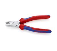 KNIPEX - Pinza universale, esecuzione cromata, manici rivestiti 200