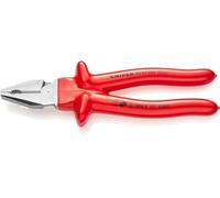 Knipex Pinza Universale Tipo Forte Cromata, Isolati ad Immersione, Collaudati Vde 225 Mm 02 07 225