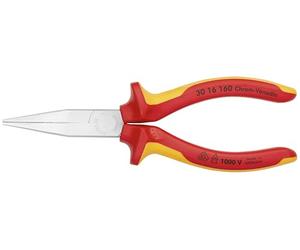 KNIPEX Pinze a becco lungo, punte piatte, isolate da 1000 V