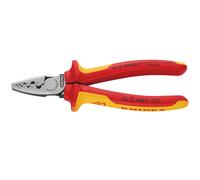 KNIPEX Pinze Crimpatura Isolate VDE Per Terminali A Filo 180 Mm 97 78 180 SB