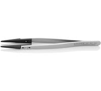 92 81 04 pinzette pizzo f. Punta: arrotondata ESD KNIPEX