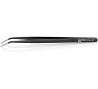KN 92 34 37 - Pinzetta con perno guida, angolata, appuntita, 155 mm