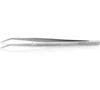 KN 92 34 36 - Pinzetta con perno guida, angolata, appuntita, 155 mm