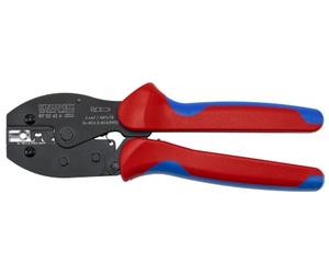 KNIPEX PreciForce Pinza per capicorda per terminali MC4/MC4, 97 52 42 6 SB | Evo 2 in confezione Self-service 220 mm