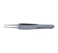 Knipex Precisione Pinzette con Gomma Maniglie ESD Punta Larghezza 123mm 92 21 11