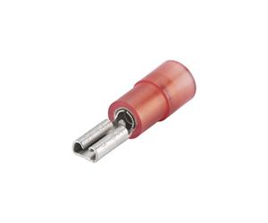 KNIPEX Prese piatte isolate 2,8x0,5 mm² per cavo 0,5-1,0 mm² AWG 20-17, rosse Quantità:100