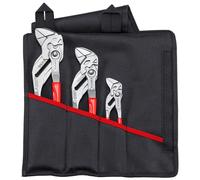 Knipex Regolabile Pinza Chiave Set 3 Pezzi Tessuto Attrezzo Rotolo 00 19 55 S7