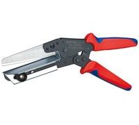 KNIPEX Schere per Kunstst. 95 02 21 handles with multi-component grips)