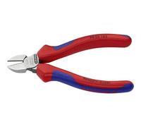 KNIPEX SEITENSCHNEIDER 140MM POLIERT MIT PVC-HANDSCHUTZ 70 02 140