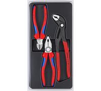 KNIPEX Set di 3 pinze combinate diagonali cobra