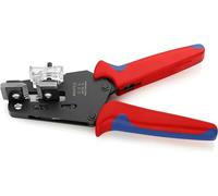 KNIPEX Spelacavi di precisione 12 12 14 con lame sagomate, brunita, 195mm Quantità:1