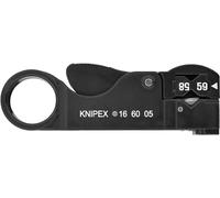 KNIPEX Spelacavi per cavi coassiali in blister 105 mm, 16 60 05 SB
