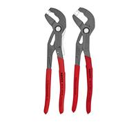 KNIPEX Strumenti - Set di 2 fascette stringitubo e morsetto a scatto (9K0080135US)