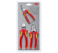 E_0001_7518620 Knipex Knipex Super-Knirps® 00 31 30 BK V02 Zangen-Set (00 31 30