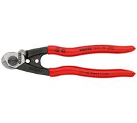 Knipex Cesoia per Funi in Acciaio Forgiata Rivestiti in Resina Sintetica 190 Mm 95 61 190