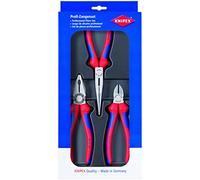Knipex Tools 00 20 11 combination Long Needle nose pinze e Tronchesi Assembly Tool set (3 pezzi)