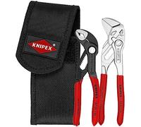 Knipex Tools 00 20 72 V01 - Mini pinze in custodia per cintura, 2 pezzi, colore: Rosso