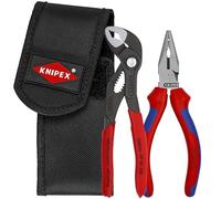 KNIPEX Tools 00 20 72 V06 - Mini pinze con custodia da cintura, 2 pezzi, Cobra® e ago