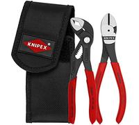 KNIPEX Tools 002072V02 - Mini pinze in custodia da cintura (74 01 160 & 87 01 125)