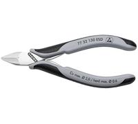 KNIPEX Tools 77 32 130 ESD Electronics Tronchesi diagonali, maniglie ESD, 5-1/4"
