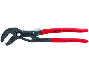 Knipex Tools 85 51 250 AF - Pinza stringitubo con dispositivo di bloccaggio, 25,4 cm