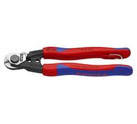 Knipex Tools 95 62 190 Wire Rope Cutters, 95 62 190 T BKA - NUOVO