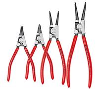 KNIPEX Tools - Set di 4 anelli elastici esterni 45 gradi (9K001902US) rosso
