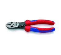 KNIPEX Tronchese laterale ad alte prestazioni TwinForce® 73 72 180 F con molla di apertura, bonderizzata nera, 180mm Quantità:1