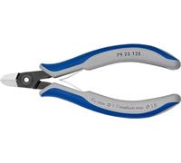 Knipex Tronchese laterale di precisione 79 22 125 – brunita, rivestito bicomponente 125 mm