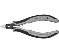 KNIPEX Tronchese laterale di precisione per elettronica ESD, 79 42 125 ESD | con impugnature multicomponente 125 mm