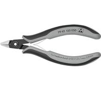 KNIPEX Tronchese laterale di precisione per elettronica ESD, 79 62 125 ESD | con impugnature multicomponente 125 mm
