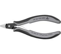 KNIPEX Tronchese laterale di precisione per elettronica 79 52 125 ESD, brunita 125mm Quantità:1
