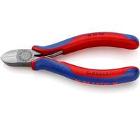 KNIPEX Tronchese laterale per elettromeccanica 76 22 125, 125 mm, impugnature multicomponente