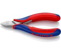 Knipex Tronchese Laterale per Elettronica Rivestiti in Materiale Bicomponente 115 Mm (Confezione Self-Service/Blister) 77 42 115 Sb