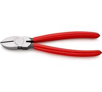Knipex Tronchese Laterale per Meccanica Bonderizzata Nera, Rivestiti in Resina Sintetica 180 Mm 70 01 180