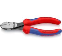 KNIPEX Tronchese laterale per meccanica tipo forte in, 74 02 160 SB | confezione Self-service con impugnature multicomponente 160 mm