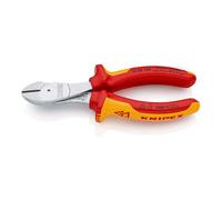 KNIPEX - Tronchesea taglientelaterale, esecuzione cromata isolamento a norme VDE 160