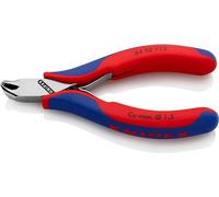KNIPEX Tronchese per elettronica con tagliente frontale, 64 52 115 | con impugnature multicomponente 115 mm