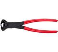 Knipex Tronchese per Meccanica con Tagliente Frontale Bonderizzata Nera, Rivestiti in Resina Sintetica 200 Mm 68 01 200