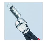 KNIPEX Tronchese per meccanica con tagliente frontale tipo forte 67 01 160 bonderizzata nera, 160mm Quantità:1