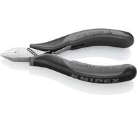 KNIPEX - Tronchese a tagliente laterale per elettronica con finitura a specchio, testa appuntita, FW, Lunghezza complessiva: 115 mm 115