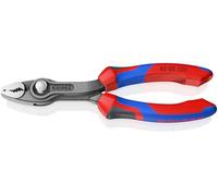 KNIPEX TwinGrip Pinza a presa frontale e laterale bonderizzata grigia con manici comfort 150 mm, 82 02 150 SB