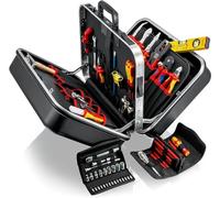 KN 00 21 42 - Set di utensili, valigetta per utensili, elettrico, 63 pezzi
