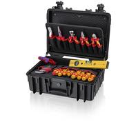 KNIPEX Valigia portautensili "Robust23 Start“ Elettro 24, 00 21 34 HL S2 | pezzi