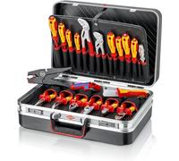 KNIPEX Valigia portautensili Vision24 Elettro 20 pezzi 180 mm, 00 21 20