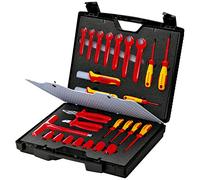 KNIPEX Valigetta standard 26pz. 98 99 12 con utensili isolati per lavori su impianti elettrici, 450mm Quantità:1