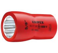 KNIPEX VDE 3/8" Ingranaggio, Nuss Zoll 98 37 12 Facce Da Scegliere
