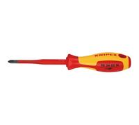 KNIPEX VDE Cacciavite Phillips Slim Isolato PH2x100mm Manico Antiscivolo 72453